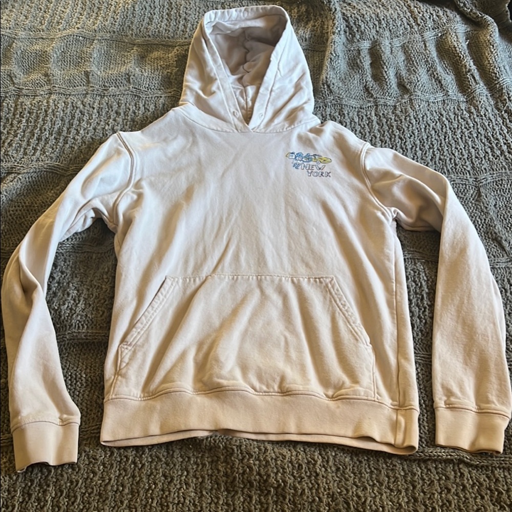Roller Rabbit blue/grey Hoodie with New York Graphic XS